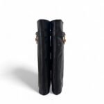 Stivale in pelle con piegone e charm oro - Lisa Ferrari - immagine 3