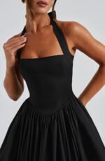 Venice - Vestito midi con corsetto allacciato - immagine 6