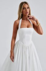 Venice - Vestito midi con corsetto allacciato - immagine 13